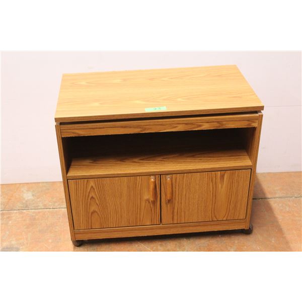 * Television Stand With Swivel Top - 16" x 28" x 24"