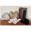 Image 1 : Assorted Collection Of Ladies Accessories - Brand New Ladies Size 8 Leather Gloves & More