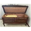 Image 4 : Mid 19th Century Solid Wood Hand Crafted Hope Chest 48Lx18.5Dx23H