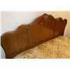 Image 3 : 20th Century Solid Wood Handcrafted Bed With Metal Frame