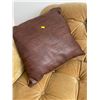Image 2 : Retro Vintage Material Love Seat - Tan In Colour 65Lx38Dx30H