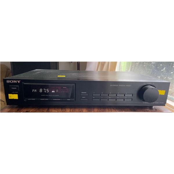 SONY FM Stereo/FM AM Tuner Model # ST-S110