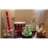 Image 1 : Assorted Collectible Home Decor - Coca Cola, Music Box, Figurines & More