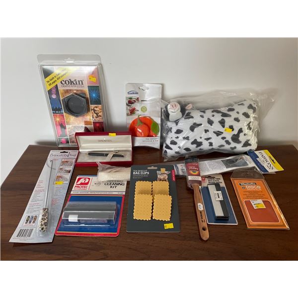 Assorted Collection Of All Brand New Items - Sheaffer Pen, Record Cleaning Kits & More