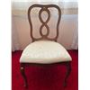 Image 1 : Mid 19th Century Solid Wood Chair With Queen Anne Legs 21LX22Dx36H