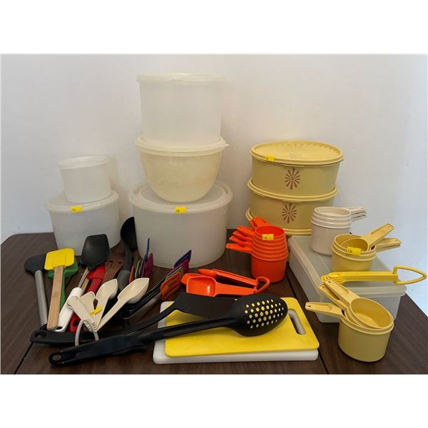 Assorted Collection Of Misc.Tupperware & More