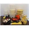 Image 1 : Assorted Collection Of Misc.Tupperware & More