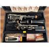 Image 2 : Vintage Clarinet - Comes With Felt Hard Cover Carrying Case, Multiple Gauges Of Reeds, & More