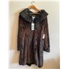 Image 1 : Ladies Size Extra Large Liz Lang Faux Fur Jacket - Brand New With Tags