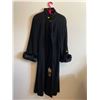 Image 1 : Hanna Collection Coat, Lambs Wool, Extra Large Full Length Coat, Faux Fur Cuffs