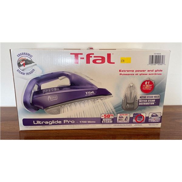 Brand New In Box - T-fal Ultraglide Pro Iron, 1700 Watts