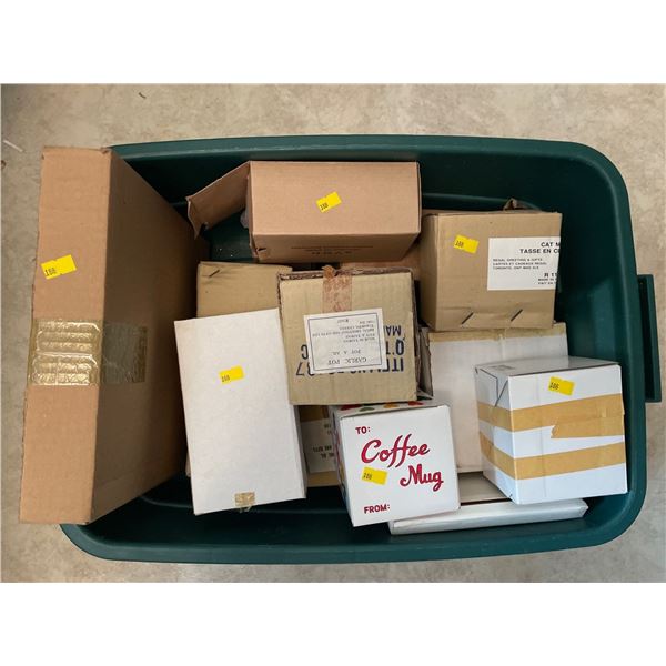 Brand New In Box, Mystery Boxes - Comes With Rubbermaid Tote, No Lid