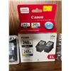 Image 3 : Brand New Ink Cartridges - Canon 240XL Black, 241XL Colour,& More