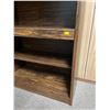 Image 3 : Beautiful Brown Solid Wood Book Shelf 25Lx12Dx66H