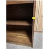 Image 3 : Beautiful Brown Solid Wood Book Shelf 25Lx12Dx66H