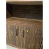Image 3 : Beautiful Brown Solid Wood Book Shelf 49Lx12Dx66H