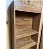 Image 2 : Beautiful Brown Solid Wood Book Shelf 25Lx12Dx68H