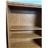 Image 2 : Beautiful Brown Solid Wood Book Shelf 25Lx12Dx68H