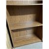 Image 3 : Beautiful Brown Solid Wood Book Shelf 25Lx12Dx68H