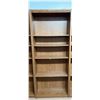 Image 1 : Beautiful Brown Solid Wood Book Shelf 28.5Lx12Dx70H