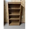 Image 1 : Brown Solid Wood Book Shelf 24L x 10D x 42H