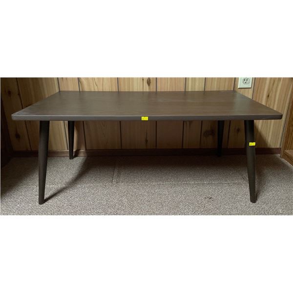 Vintage Retro Art Deco Table 36Lx18Dx14.5H