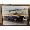 Image 2 : Set Of Vintage Race Car Memorabilia 14.5Lx11.5H