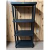 Image 1 : Heavy Duty Plastic Utility Shelf 23.5Lx12Dx53H