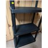 Image 3 : Heavy Duty Plastic Utility Shelf 23.5Lx12Dx53H