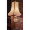 Image 1 : Floral Glass Design Vintage Retro Sway Lamp
