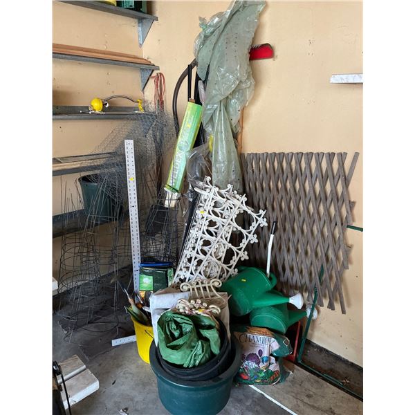 Assorted Collection Of Gardening Items