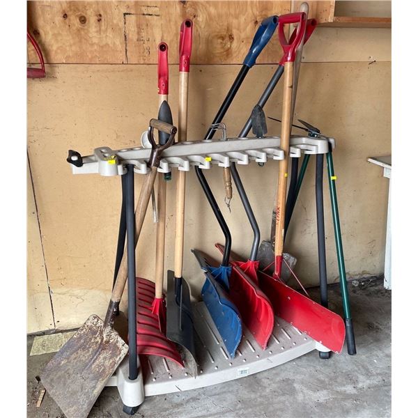 Portable Tool Stand On Wheels With All Tools Included