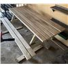Image 1 : White Picnic Table 70Lx52Dx29H