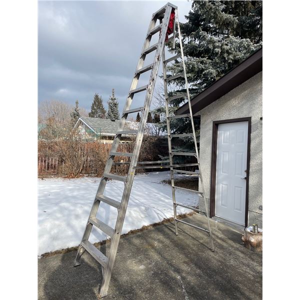 Reynolds Aluminum Industrial Quality Ladder - 145 Inches Long