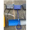 Image 3 : Assorted Collection Of Heavy Duty Snow Shovels - 6 Total