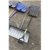 Image 4 : Assorted Collection Of Heavy Duty Snow Shovels - 6 Total