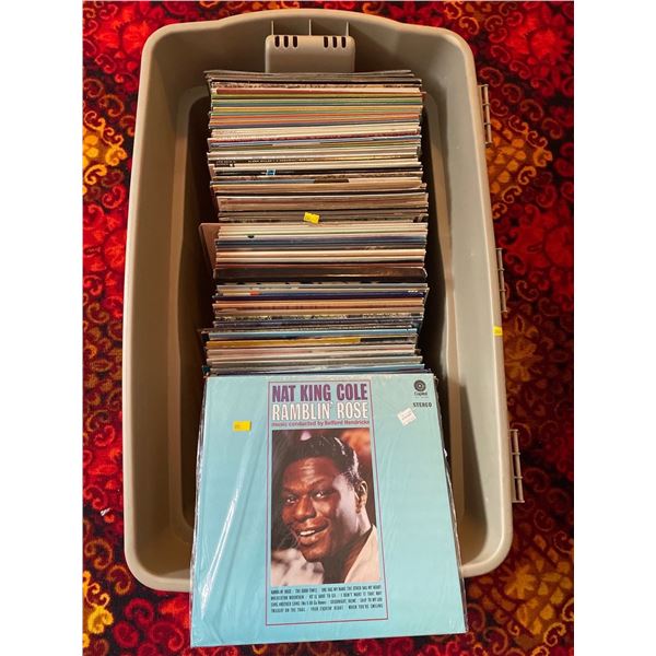 Assorted New & Used Records - Nat King Cole, Johnny Cash, Patsy Cline, & So Much More