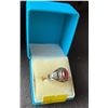 Image 3 : Ladies Size 4, 14 KT Gold University Graduation Ring, 5.72 Grams In Weight