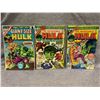 Image 1 : THE INCREDIBLE HULK COMICS #1, 5 AND 6