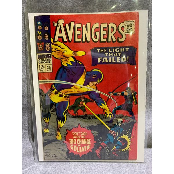 MARVEL COMIC THE AVENGERS #35