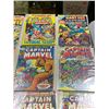 Image 2 : BOX OF COMIC BOOKS INCLUDING; MOSTLY CAPTAIN AMERICA, CAPTAIN SAVAGE, CAPTAIN PLANET, CAPTAIN MAR...