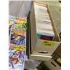 Image 10 : BOX OF COMIC BOOKS INCLUDING; POWER PACK, MARVEL FAN FAIR, MARVEL HOLIDAY SPECIAL, FANTASTIC FOUR...