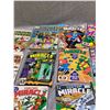 Image 3 : BOX OF COMIC BOOKS INCLUDING; MARVEL UNIVERSE, SUPERMAN, METAMORPHO, MASTERS OF THE UNIVERSE, MR....