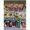 Image 3 : BOX OF COMIC BOOKS INCLUDING; SILVER SURFER, SHADOW MASTERS, HAWKEYE, SLEEPWALKER, SPIDER-MAN, AN...