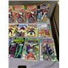 Image 4 : BOX OF COMIC BOOKS INCLUDING; SILVER SURFER, SHADOW MASTERS, HAWKEYE, SLEEPWALKER, SPIDER-MAN, AN...