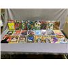 Image 1 : BOX OF COMIC BOOKS INCLUDING; THE TERMINATOR, TWILIGHT ZONE, THIRD WORLD WAR, FOG CITY, BASEBALL ...