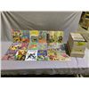 Image 1 : BOX OF COMIC BOOKS INCLUDING; JOHN QUEST, CAPTAIN CANCUK, THE UNDERDOG, PEBBLES AND BAM BAM, BULL...