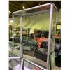 Image 3 : GLASS SHOWCASE CABINET WITH SHELVES & DOORS 84" X 48" X 14"