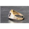 Image 2 : 10KT GOLD MENS SIGNET RING SIZE 10