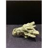 Image 2 : GREEN JADE DRAGON CARVING RETAIL $680